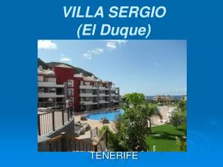 villa sergio el duque