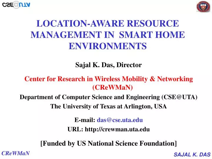 location aware resource management in smart home environments