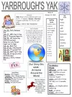 Weekly Homework and Activities: January 23-27, 2012 - slide 1
