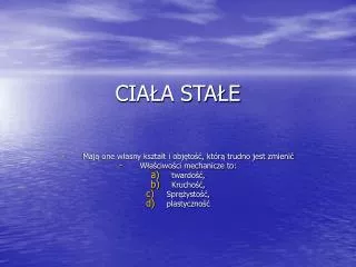 cia a sta e