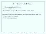 Some Chess-specific Techniques - slide 1
