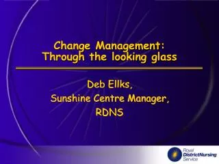 Change Management: Through the looking glass