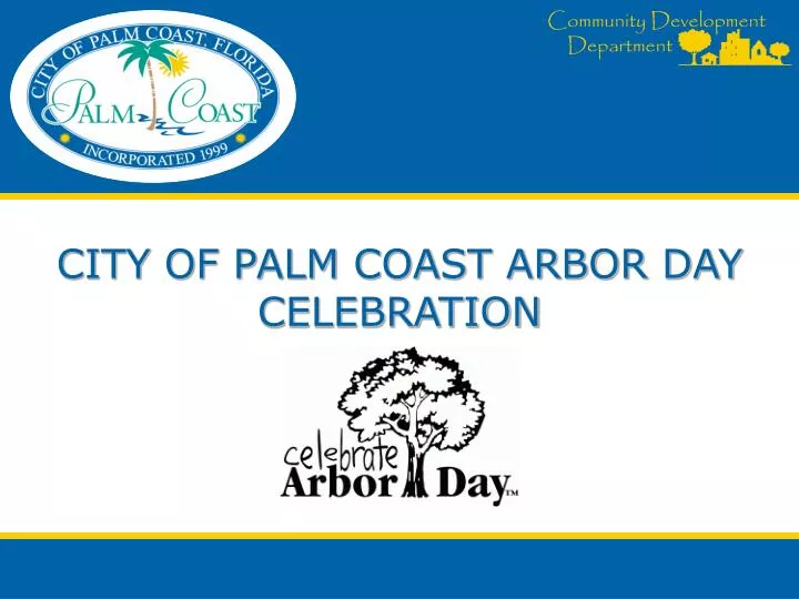 city of palm coast arbor day celebration