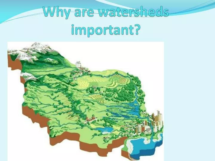 why are watersheds important