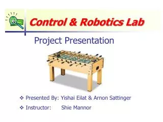 Control &amp; Robotics Lab