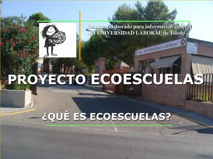 proyecto ecoescuelas