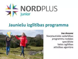 jaunie u izgl t bas programma