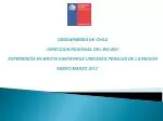 GENDARMERIA DE CHILE DIRECCION REGIONAL DEL BIO-BIO - slide 1