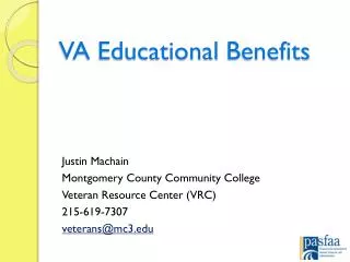 VA Educational Benefits