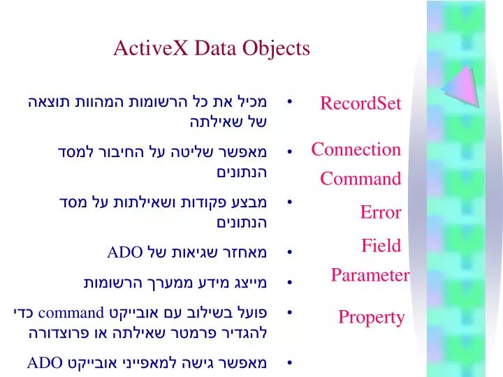 activex data objects