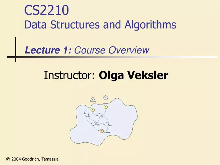 cs2210 data structures and algorithms lecture 1 course overview