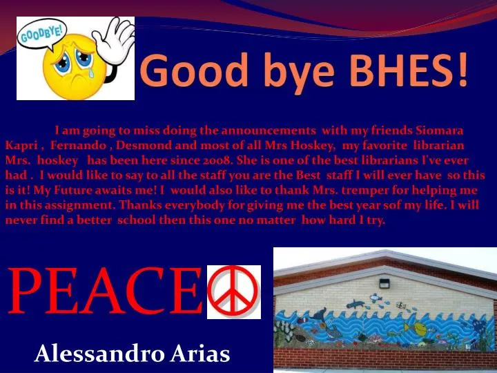 good bye bhes