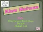 Alam Haiwan - slide 1