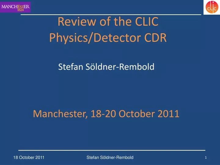 review of the clic physics detector cdr
