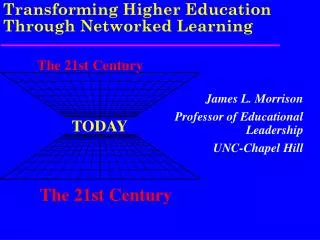 Transforming Higher Education Through Networked Learning