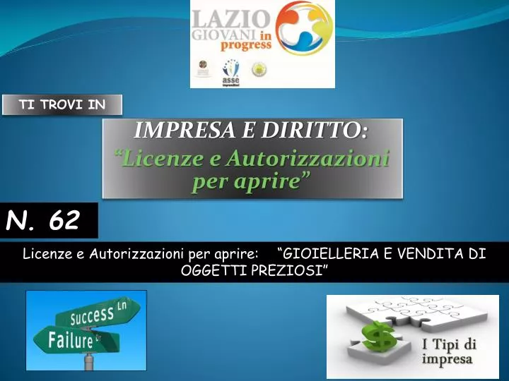 impresa e diritto licenze e autorizzazioni per aprire