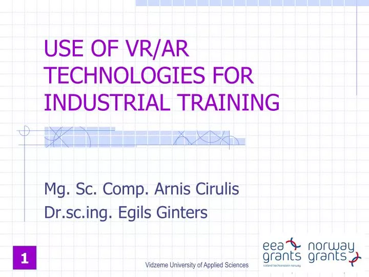 use of vr ar technologies for industrial training