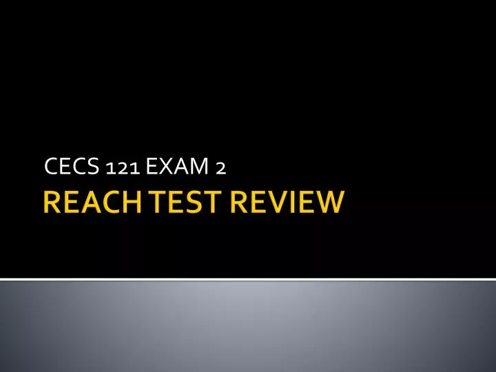 cecs 121 exam 2