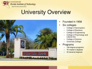 University Overview