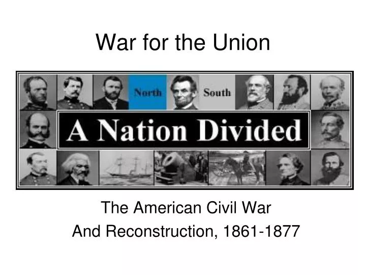 war for the union