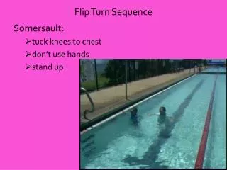 Flip Turn Sequence