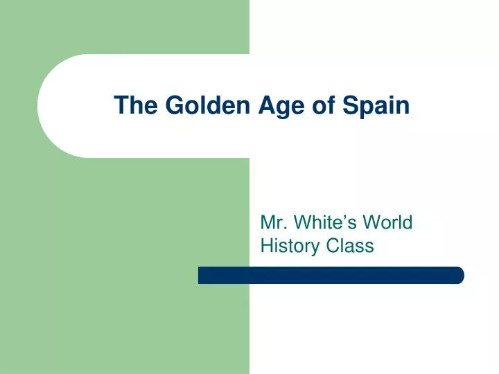 the golden age of spain