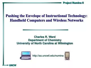 Pushing the Envelope of Instructional Technology: Handheld Computers and Wireless Networks