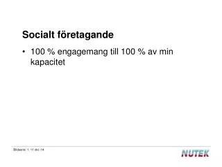 socialt f retagande
