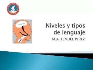 niveles y tipos de lenguaje