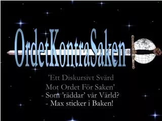 ett diskursivt sv rd