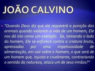 jo o calvino