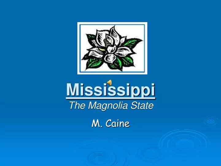 mississippi the magnolia state