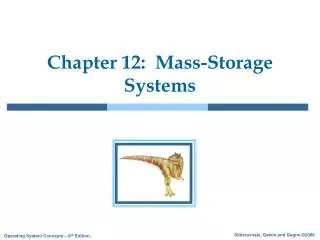 Chapter 12: Mass-Storage Systems