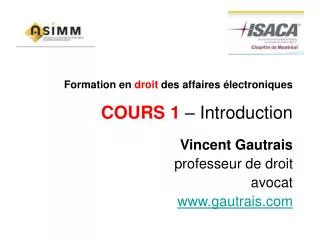 formation en droit des affaires lectroniques cours 1 introduction