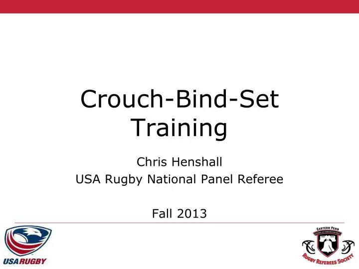 crouch bind set training