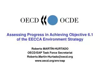Assessing Progress in Achieving Objective 6.1 of the EECCA Environment Strategy