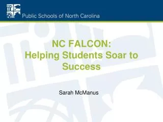 NC FALCON: Helping Students Soar to Success