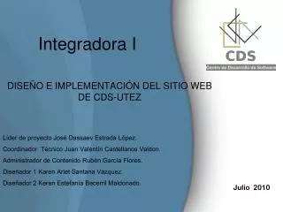 integradora i