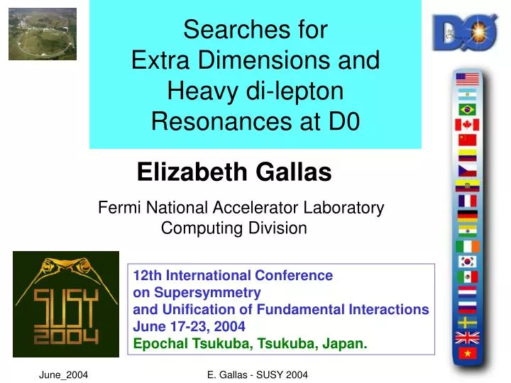 searches for extra dimensions and heavy di lepton resonances at d0