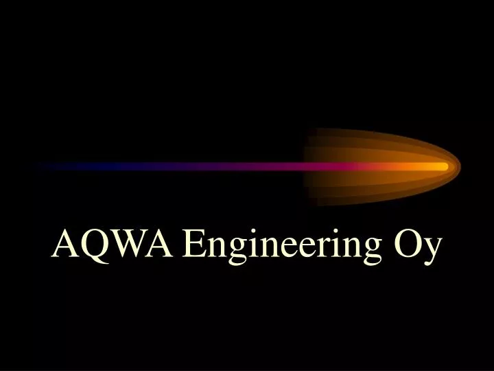 aqwa engineering oy