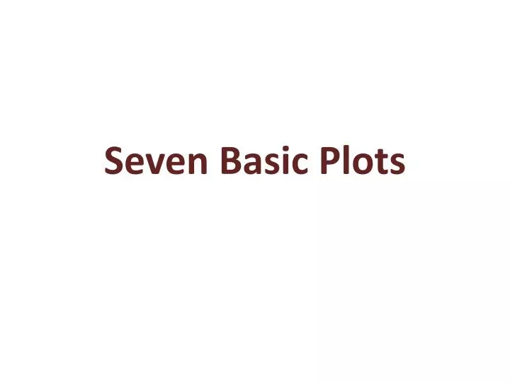 seven basic plots