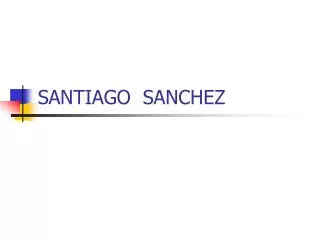 santiago sanchez