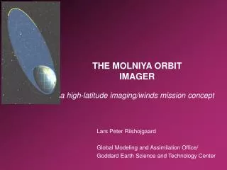 THE MOLNIYA ORBIT IMAGER a high-latitude imaging/winds mission concept