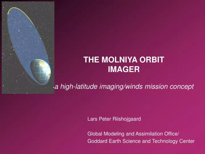 the molniya orbit imager a high latitude imaging winds mission concept