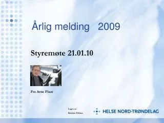 rlig melding 2009
