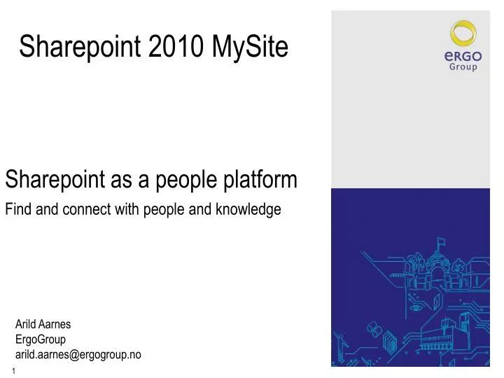sharepoint 2010 mysite