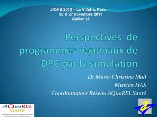 perspectives de programmes r gionaux de dpc par la simulation
