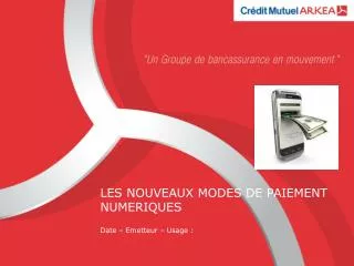 les nouveaux modes de paiement numeriques