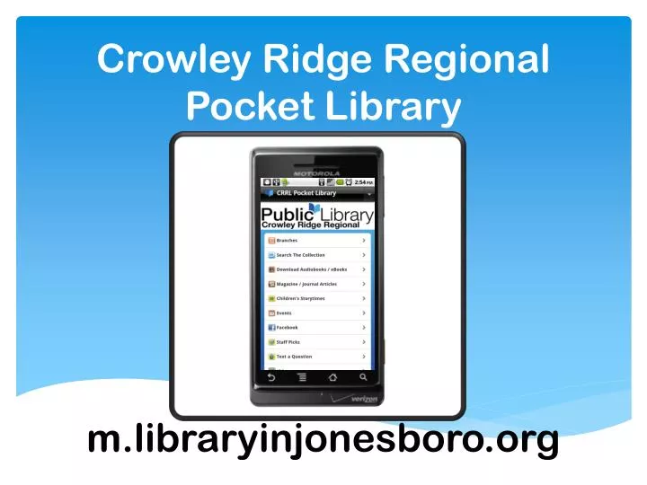 crowley ridge regional pocket library m libraryinjonesboro org