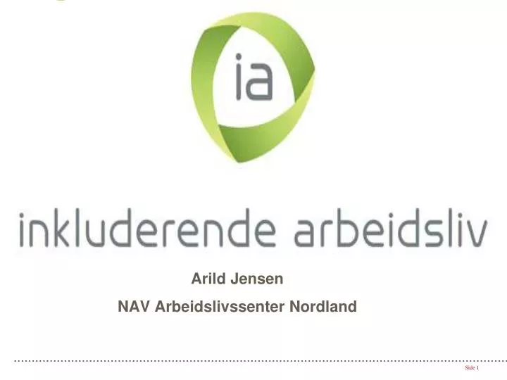 arild jensen nav arbeidslivssenter nordland